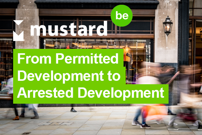 From Permitted Development to Arrested Development - The slow suffocation of the local high street